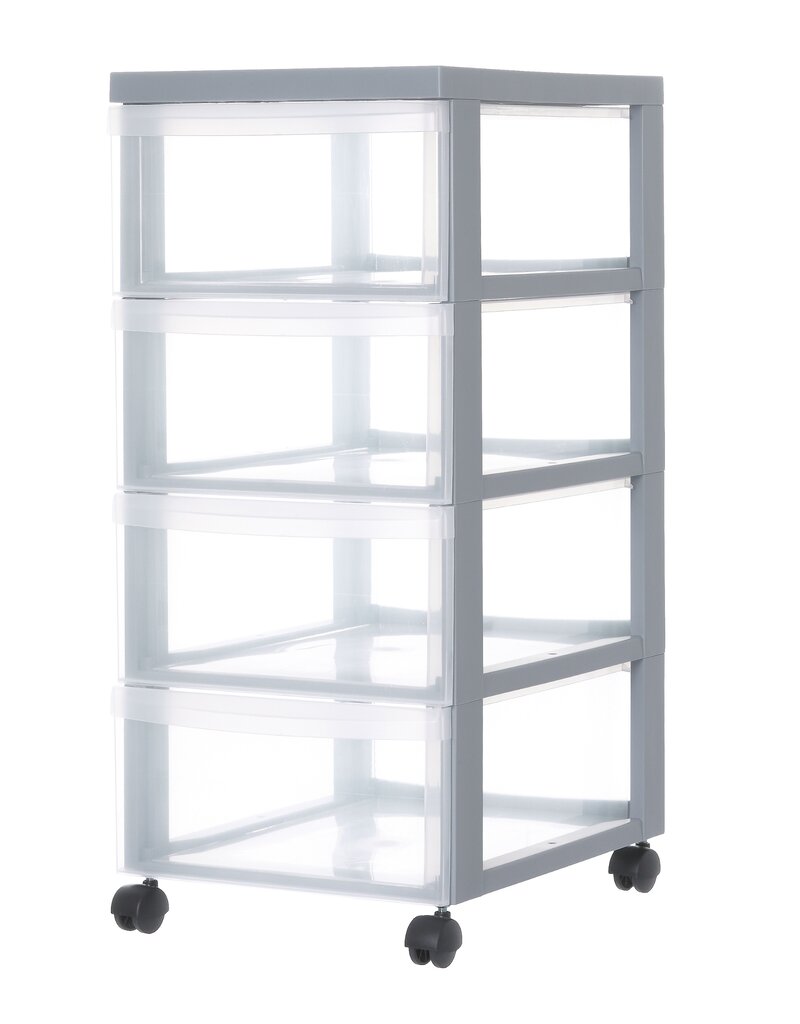 IRIS Design Chest - ladekast - 4  lades M  - Grijs