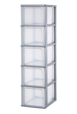 IRIS Organizer Chest - 5 lades - OCH-2500 - Grey
