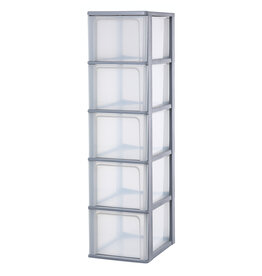 IRIS Organizer Chest - 5 drawers - OCH-2500 - Grey