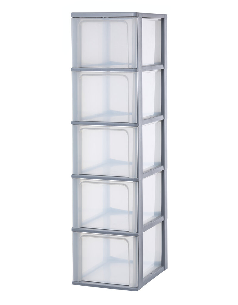 IRIS Organizer Chest - 5 lades - OCH-2500 - Grey