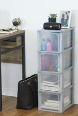 IRIS Organizer Chest - 4 lades - OCH-2400 - Grey