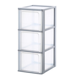 IRIS Organizer Chest - 3 drawers - OCH-2300 - Grey