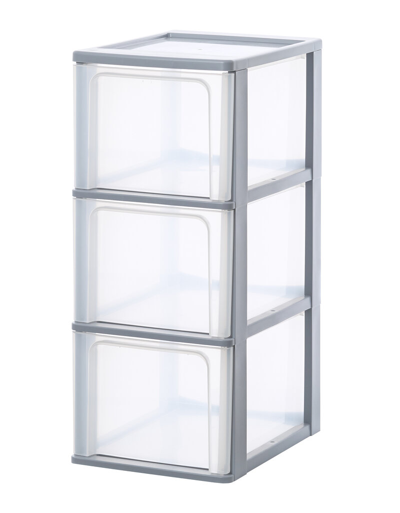 IRIS Organizer Chest - 3 drawers - OCH-2300 - Grey