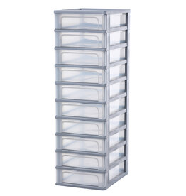 IRIS Organizer Chest - 10 lades - OCH-2100 - Grey