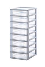 IRIS Organizer Chest - 8 lades - OCH-2080 - Grey