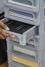 IRIS Organizer Chest - 8 lades - OCH-2080 - Grey