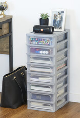 IRIS Organizer Chest - 8 lades - OCH-2080 - Grey