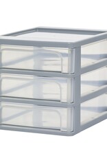 IRIS Organizer Chest - 3 drawers - OCH-2030 - Grey