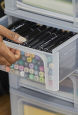 IRIS Organizer Chest - 8 lades - OCH-2008 - Grey