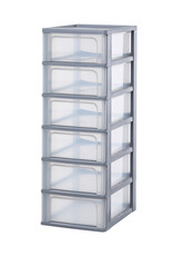 IRIS Organizer Chest - 6 drawers - OCH-2006 - Grey