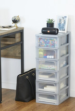 IRIS Organizer Chest - 6 drawers - OCH-2006 - Grey