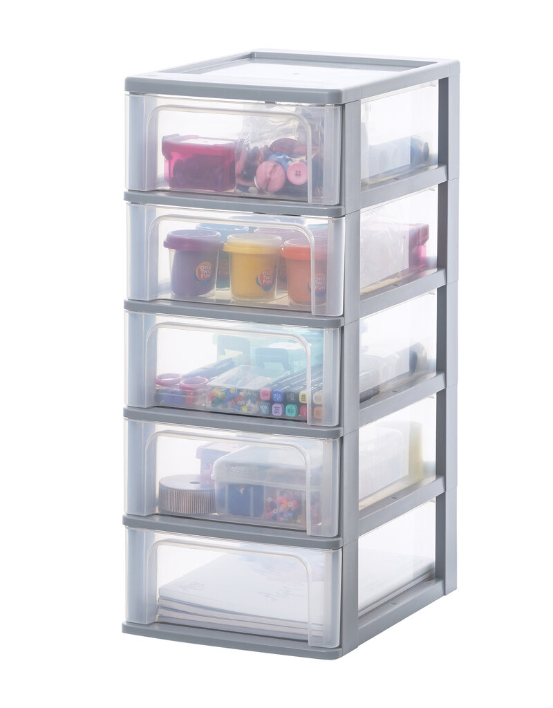 IRIS Design Organizer Chest - 5 lades - DDOCH-2005 - Grey
