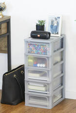 IRIS Design Organizer Chest - 5 drawers - DDOCH-2005 - Grey