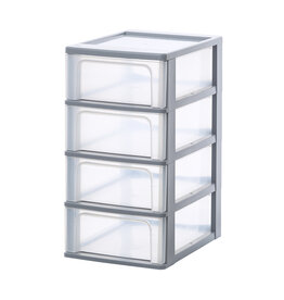 IRIS Organizer Chest - 4 drawers - OCH-2004 - Grey