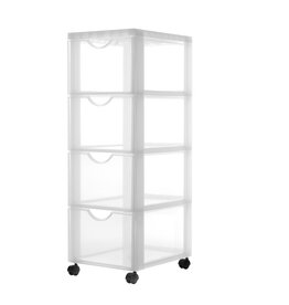 IRIS Easygrip Chest - 4 drawers - DDDC-304 - White