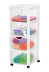 IRIS Easygrip Chest - 4 lades - DDDC-304 - White