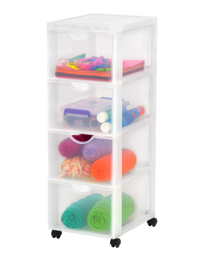 IRIS EasygripChest -drawer - 4  Drawers  - White