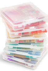 IRIS Portable hobby organizer - A4 Format - set of 6 - SBC-350 - Transparent