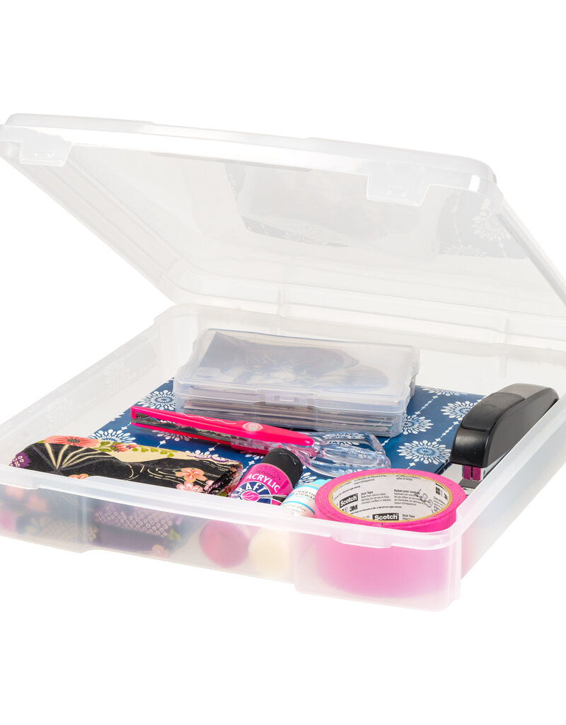 IRIS Portable hobby organizer - A4 Format - set of 6 - SBC-350 - Transparent