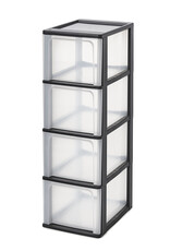 IRIS Organizer Chest - 4 lades - OCH-2400 - Black