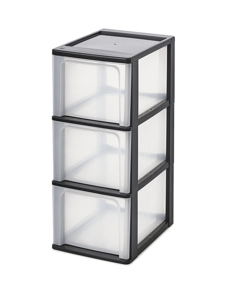 IRIS Organizer Chest - 3 lades - OCH-2300 - Black