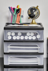 IRIS Organizer Chest - 3 drawers - OCH-2030 - Black