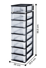 IRIS Organizer Chest - drawer - 8 drawers - M