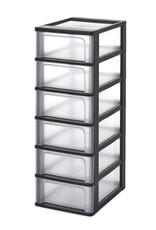 IRIS Organizer Chest - 6 drawers - OCH-2006 - Black