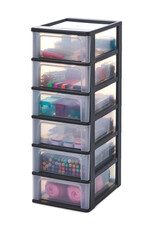 IRIS Organizer Chest - 6 lades - OCH-2006 - Black