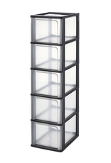 IRIS Organizer Chest - 5 lades - OCH-2500 - Black
