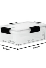 IRIS Air Tight Box - 10 liters - set of 4 - AT-S - Transparent