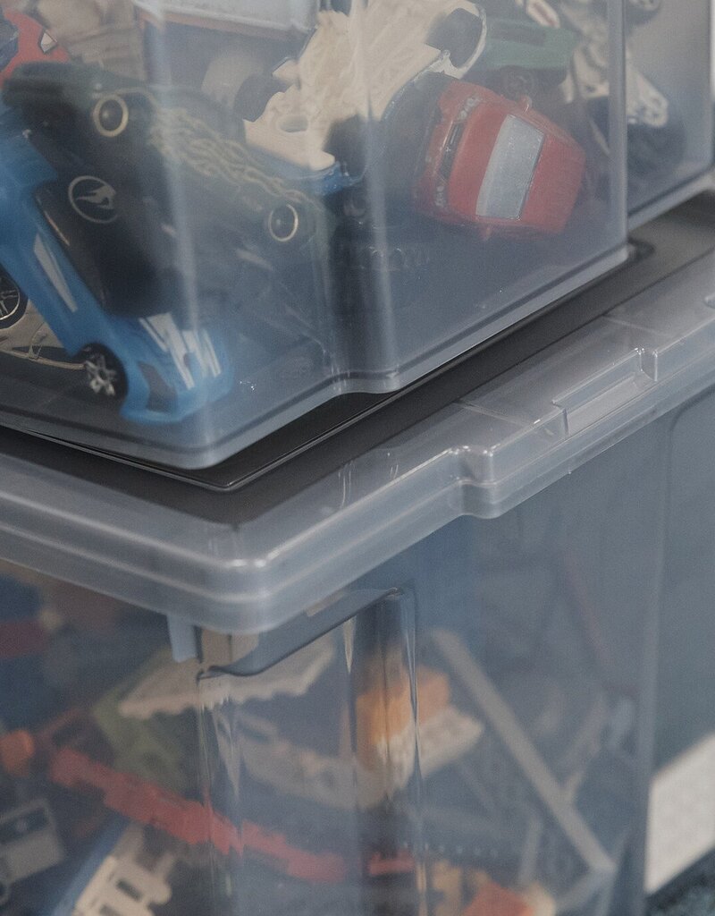 IRIS Useful Storage Box - 10 liters - set of 6 - USB-S - Grey