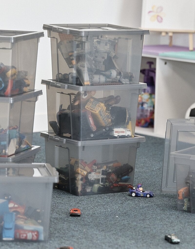 IRIS Useful Storage Box - 10 liter - set van 6 - USB-S - Grey