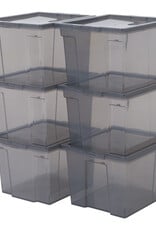 IRIS Useful Storage Box - 10 liter - set van 6 - USB-S - Grey