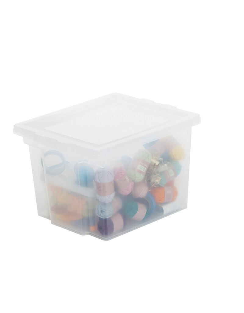 IRIS Useful Storage Box - 10 liter - set van 6 - USB-S - Transparant