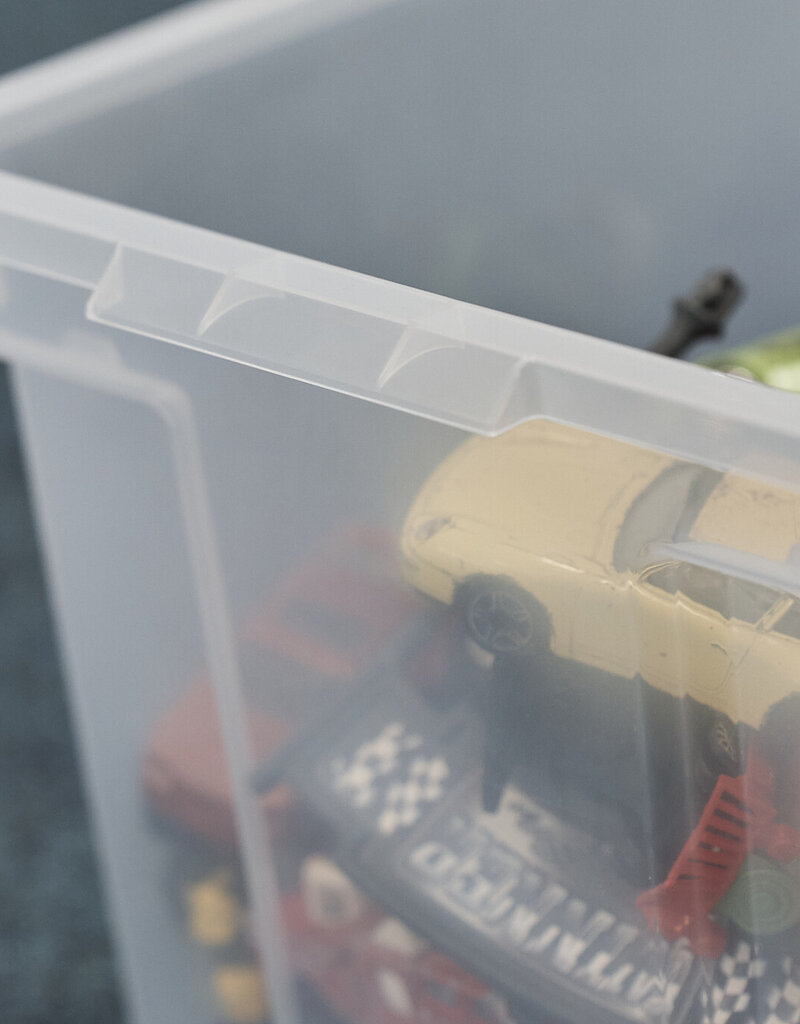 IRIS Useful Storage Box - 10 liters - set of 6 - USB-S - Transparent