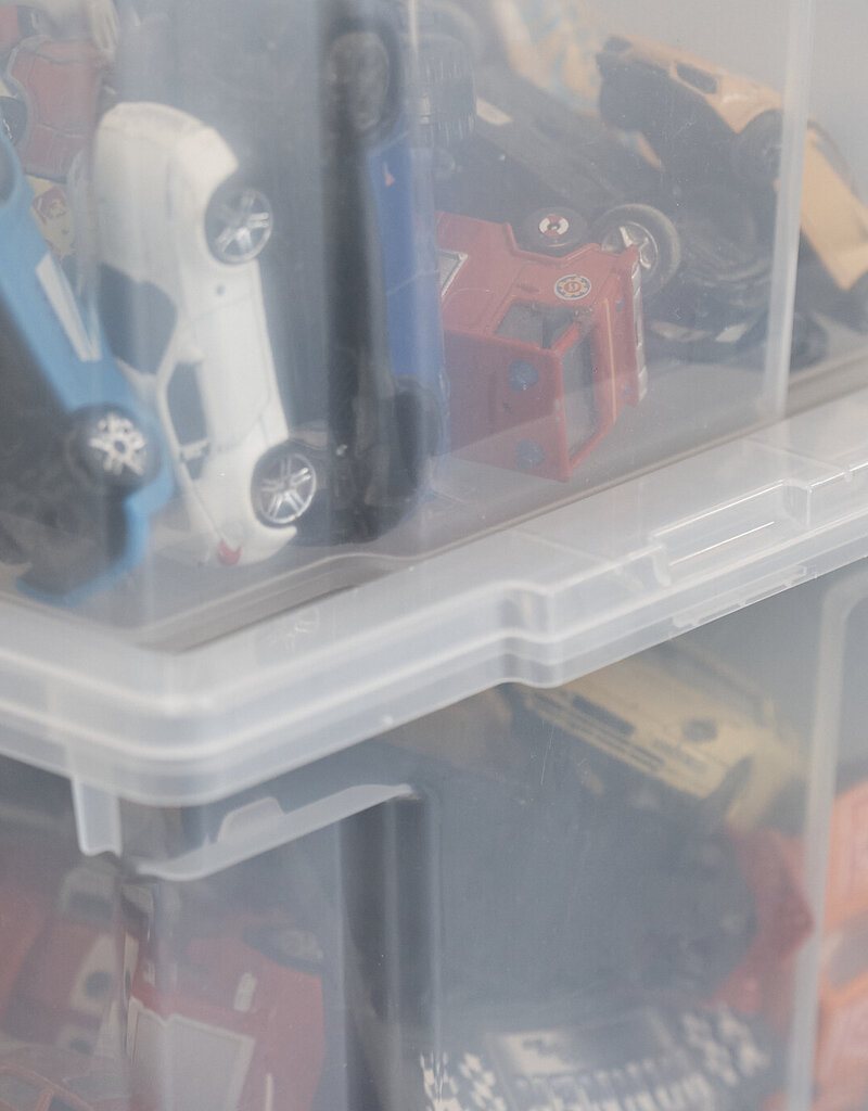 IRIS Useful Storage Box - 10 liter - set van 6 - USB-S - Transparant