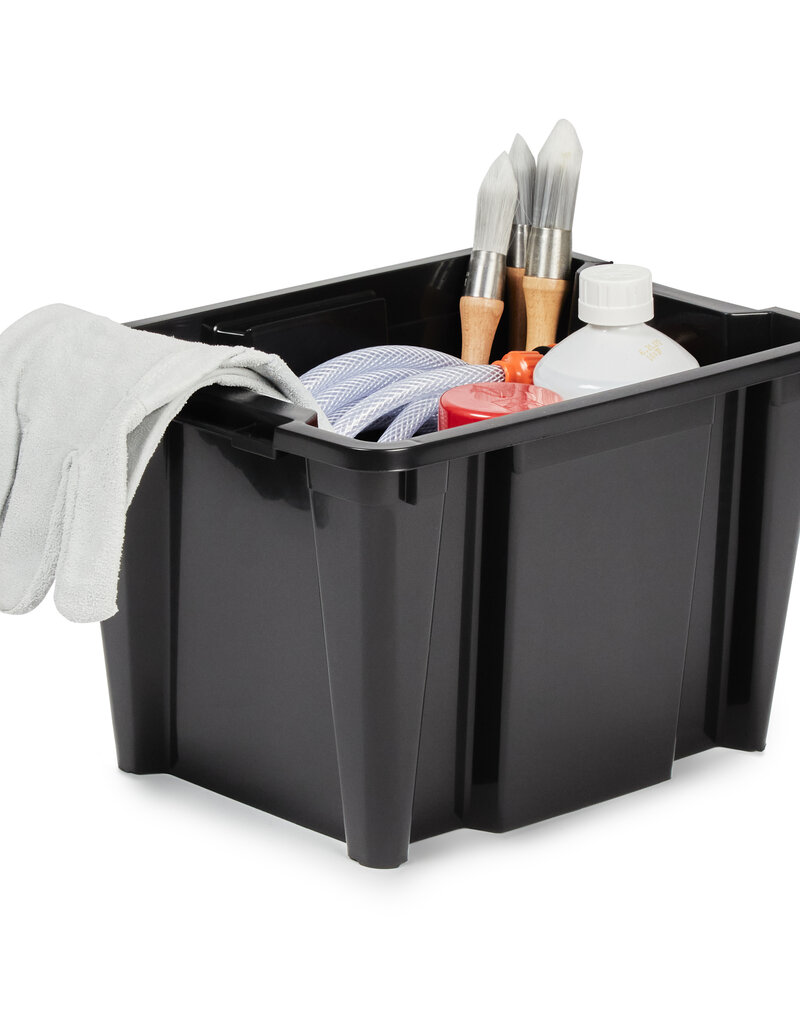 IRIS Handy Box- 15  liter - set van 6 - HB-15 - Black