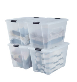 IRIS Design New Top Box - 60 liter - Set van 1 - DDNTB-60 - Transparant