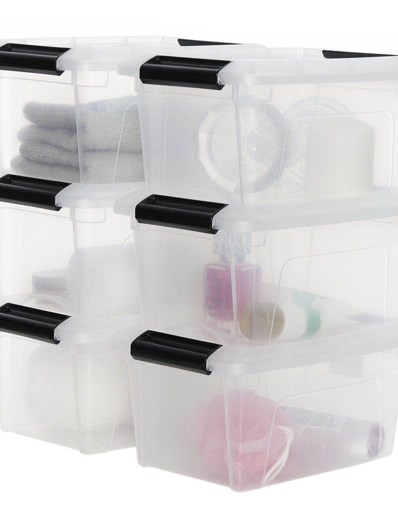 IRIS Design New Top Box - 5 liter - Set van 6 - DDNTB-5 - Transparant