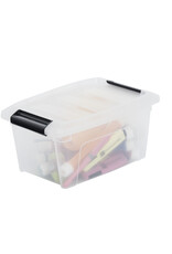 IRIS Design New Top Box - 5 liters - Set of 6 - DDNTB-5 - Transparent