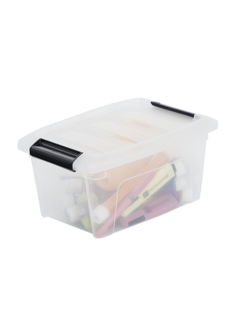 IRIS Design New Top Box - 5 liters - Set of 6 - DDNTB-5 - Transparent