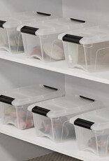 IRIS Design New Top Box - 5 liters - Set of 6 - DDNTB-5 - Transparent