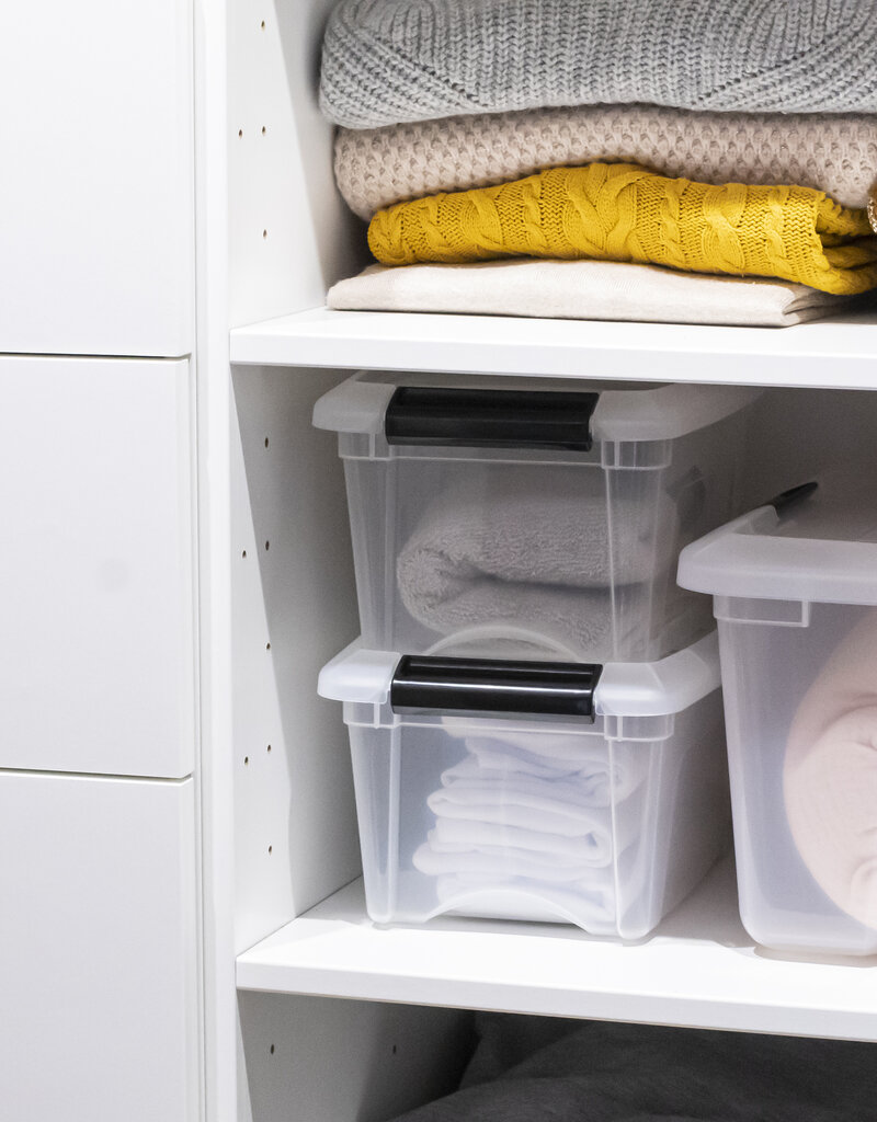 IRIS Design New Top Box - 5 liter - Set van 6 - DDNTB-5 - Transparant