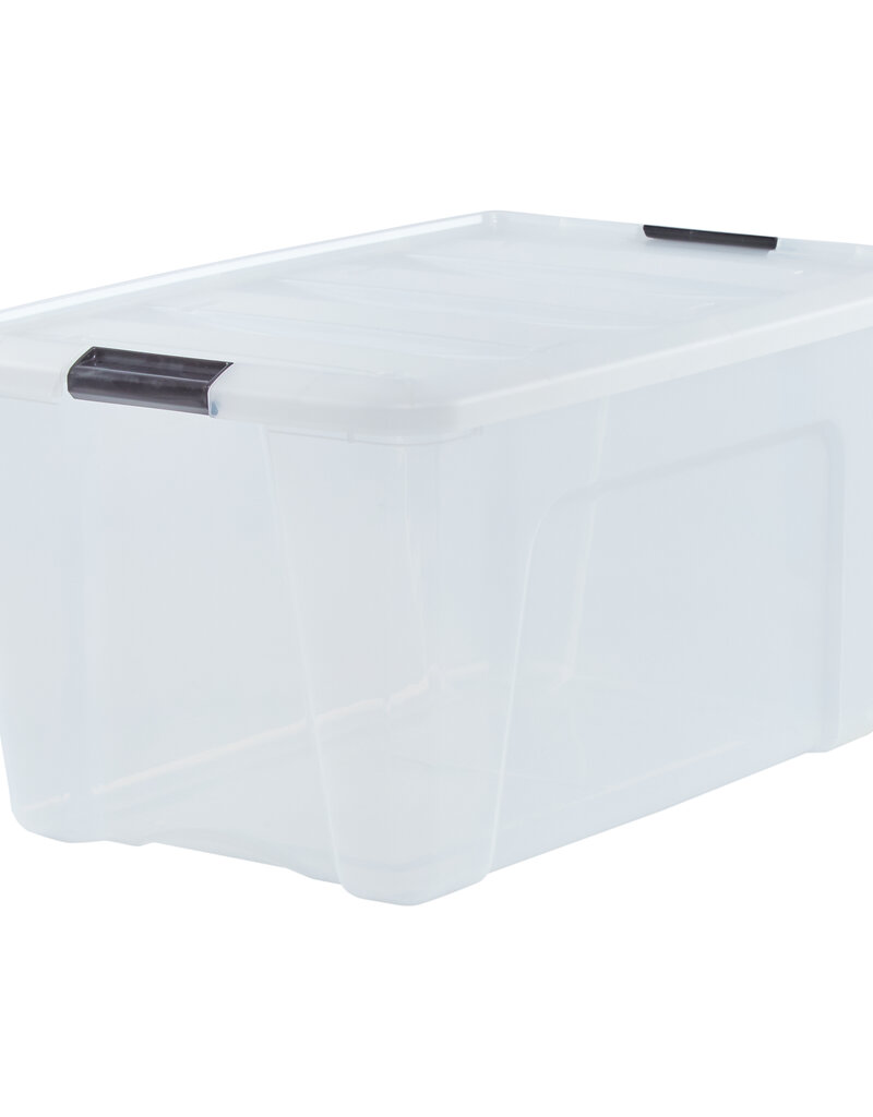 IRIS Design New Top Box - 45 liters - Set of 6 - DDNTB-45 - Transparent
