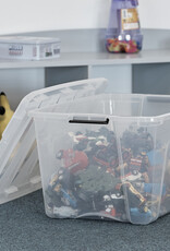 IRIS Design New Top Box - 45 liters - Set of 6 - DDNTB-45 - Transparent