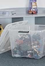 IRIS Design New Top Box - 45 liter - Set van 4 - DDNTB-45 - Transparant