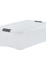 IRIS Design New Top Box - 30 liters - Set of 6 - DDNTB-30 - Transparent