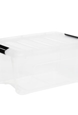 IRIS Design New Top Box - 15 liters - Set of 6 - DDNTB-15 - Transparent