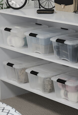 IRIS Design New Top Box - 15 liters - Set of 6 - DDNTB-15 - Transparent